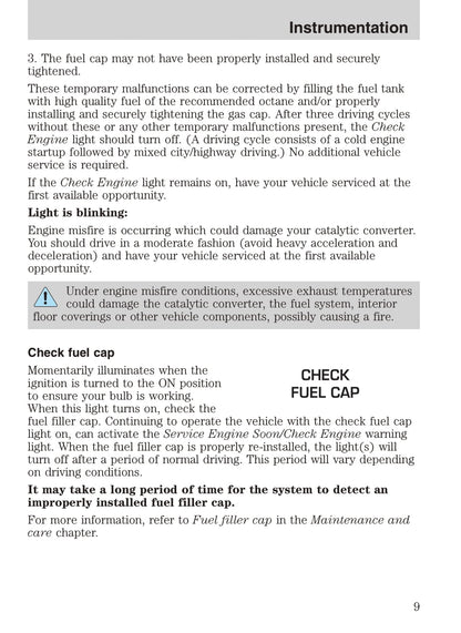 2001 Ford Explorer Owner's Manual | English