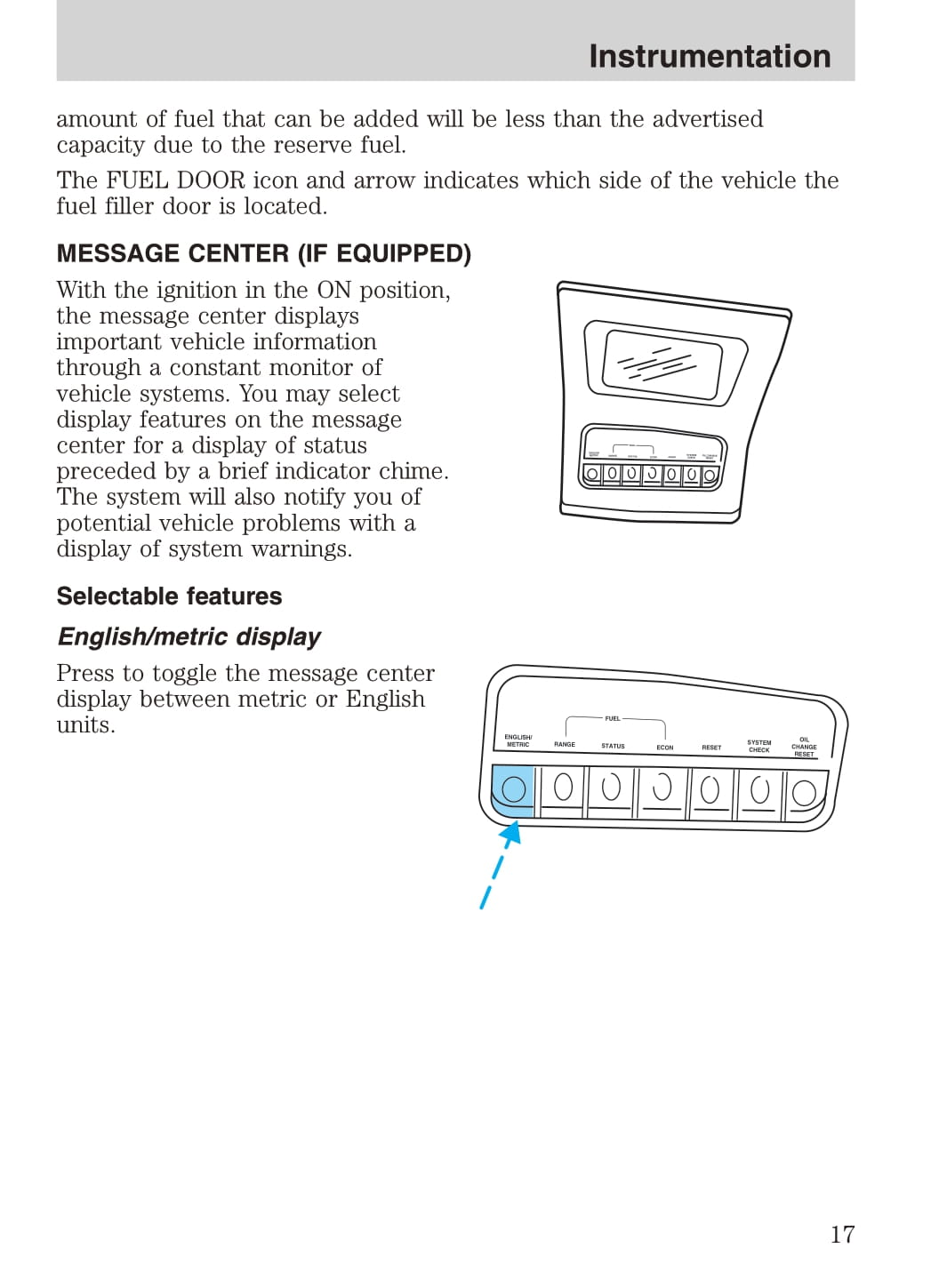 2001 Ford Explorer Owner's Manual | English