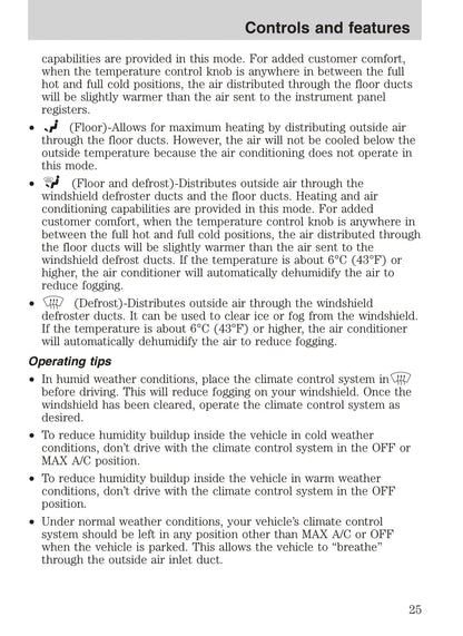 2001 Ford Explorer Owner's Manual | English