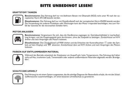 2009-2010 Fiat Bravo Bedienungsanleitung | Deutsch