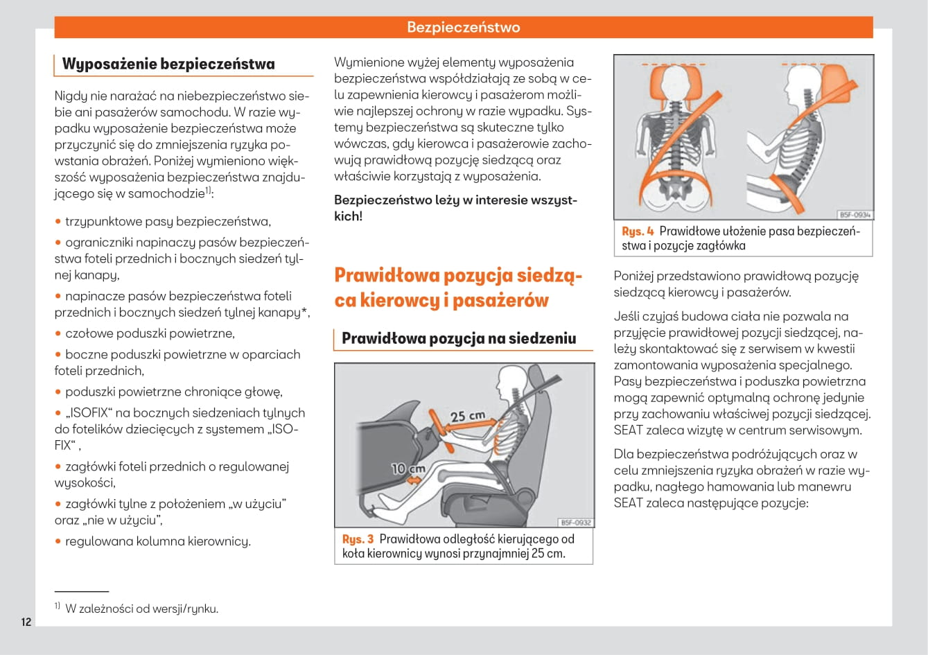 2019-2020 Seat Arona Owner's Manual | Polish