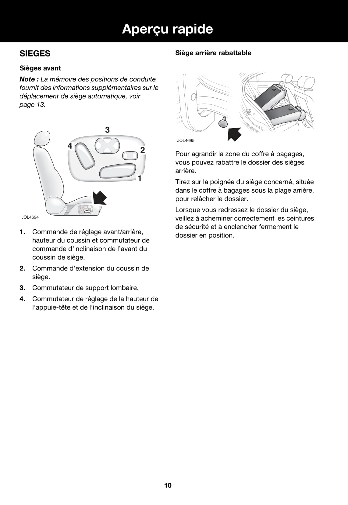 2006-2007 Jaguar S-Type Owner's Manual | French