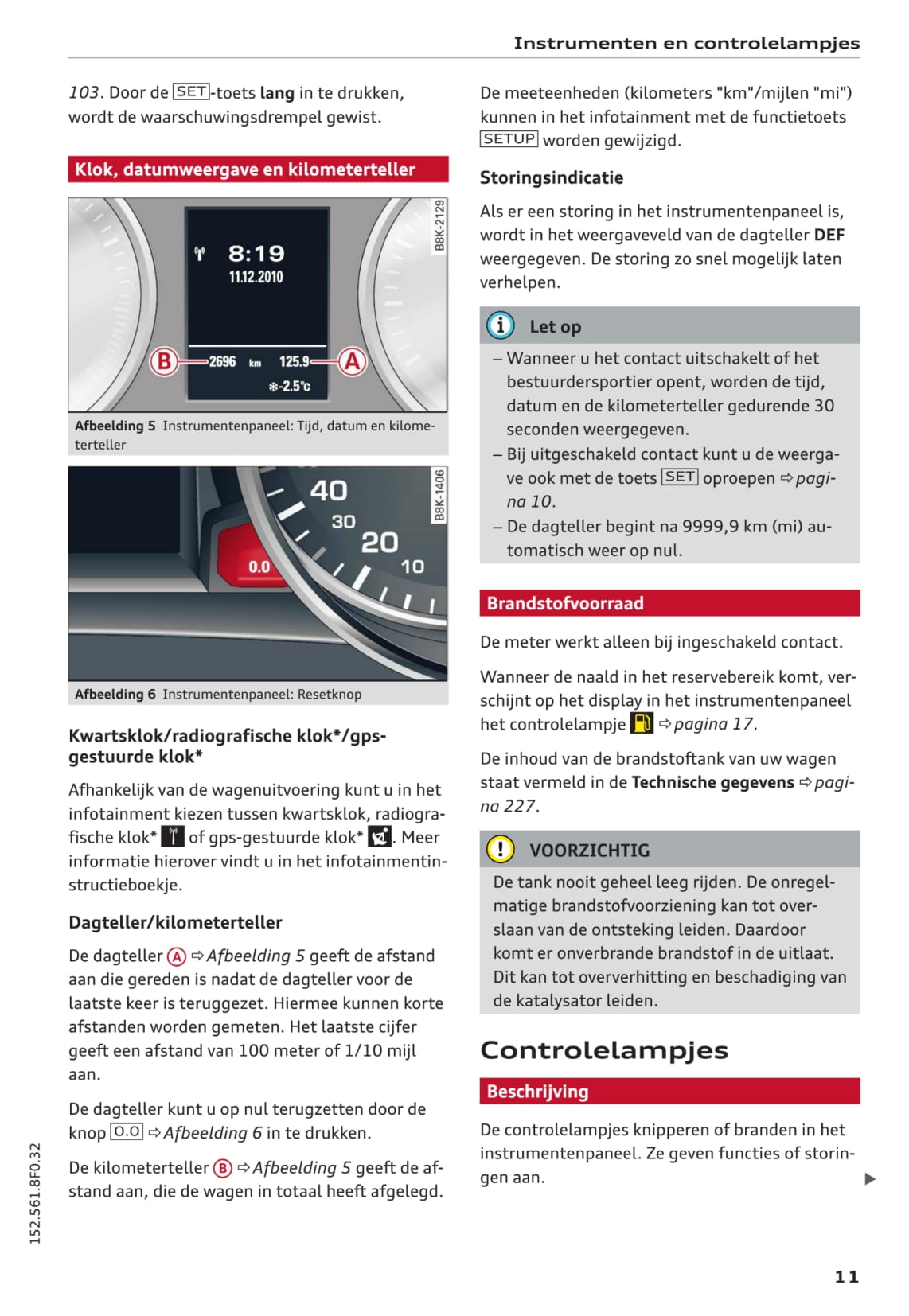 2011-2017 Audi A5/S5 Bedienungsanleitung | Niederländisch
