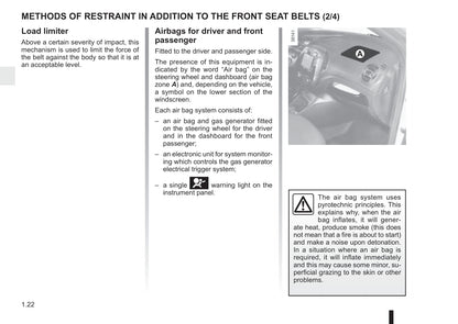 2015-2016 Renault Captur Bedienungsanleitung | Englisch