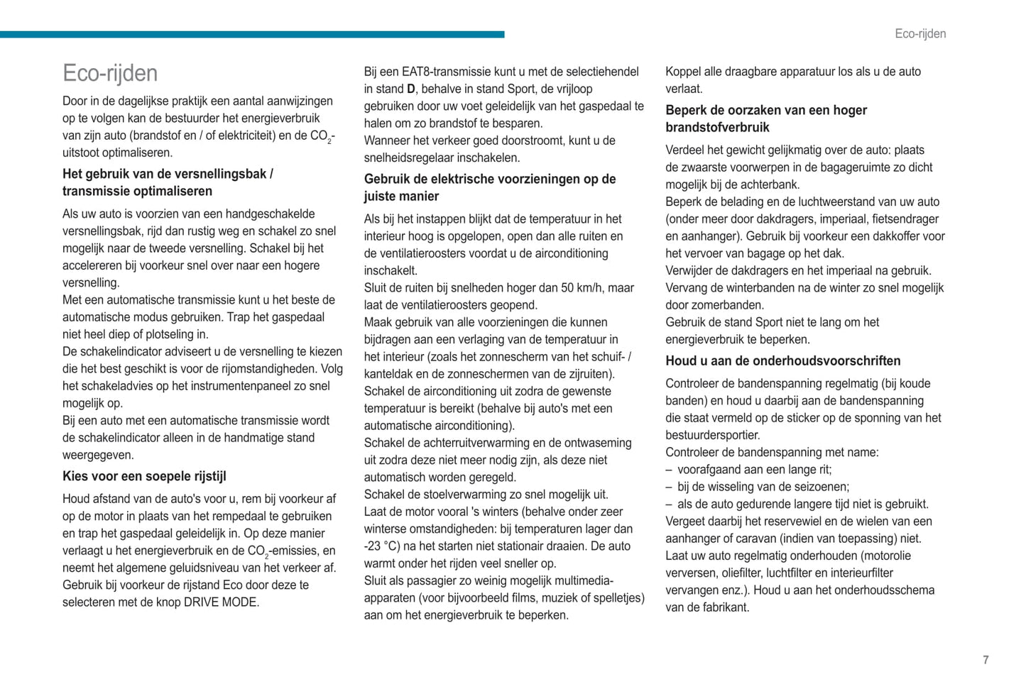 2021-2023 Peugeot 208/e-208 Owner's Manual | Dutch