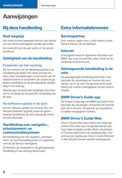 2020-2021 BMW 3 Series Gebruikershandleiding | Nederlands
