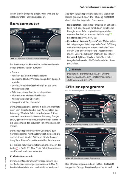 2014-2018 Audi A6 Avant/A6 Limousine/A6 allroad quattro/RS 6 Avant/S6 Avant/S6 Limousine Owner's Manual | German