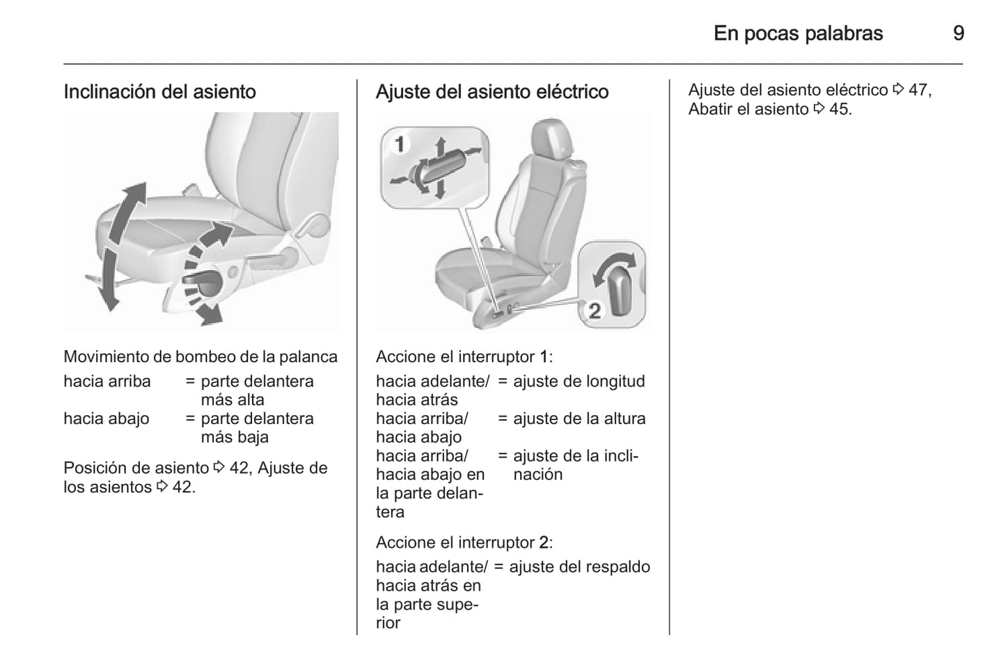 2015 Opel Astra Owner's Manual | Spanish