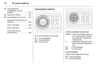 2015 Opel Astra Owner's Manual | Spanish