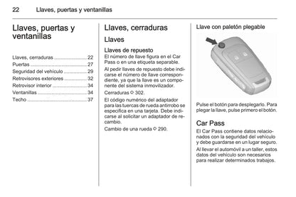 2015 Opel Astra Owner's Manual | Spanish