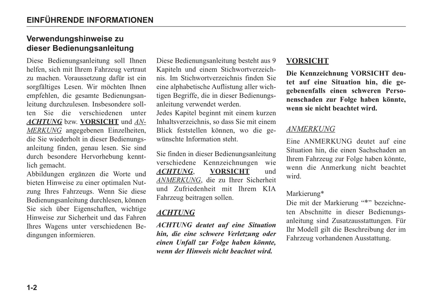 2005-2006 Kia Sorento Bedienungsanleitung | Deutsch