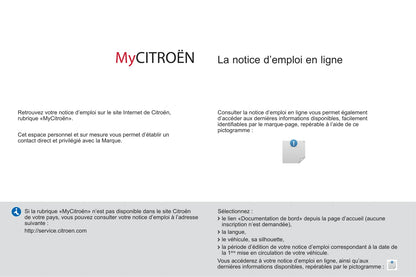 2008-2014 Citroën C8 Manuel du propriétaire | Français