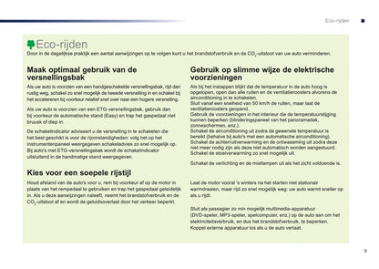 2016-2018 Peugeot 108 Owner's Manual | Dutch