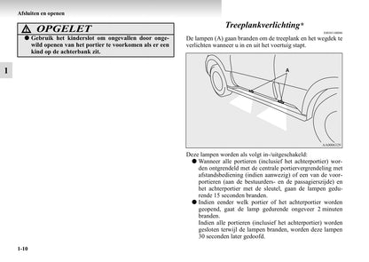 1999-2006 Mitsubishi Pajero Gebruikershandleiding | Nederlands