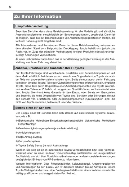 2016-2017 Toyota Yaris Gebruikershandleiding | Duits