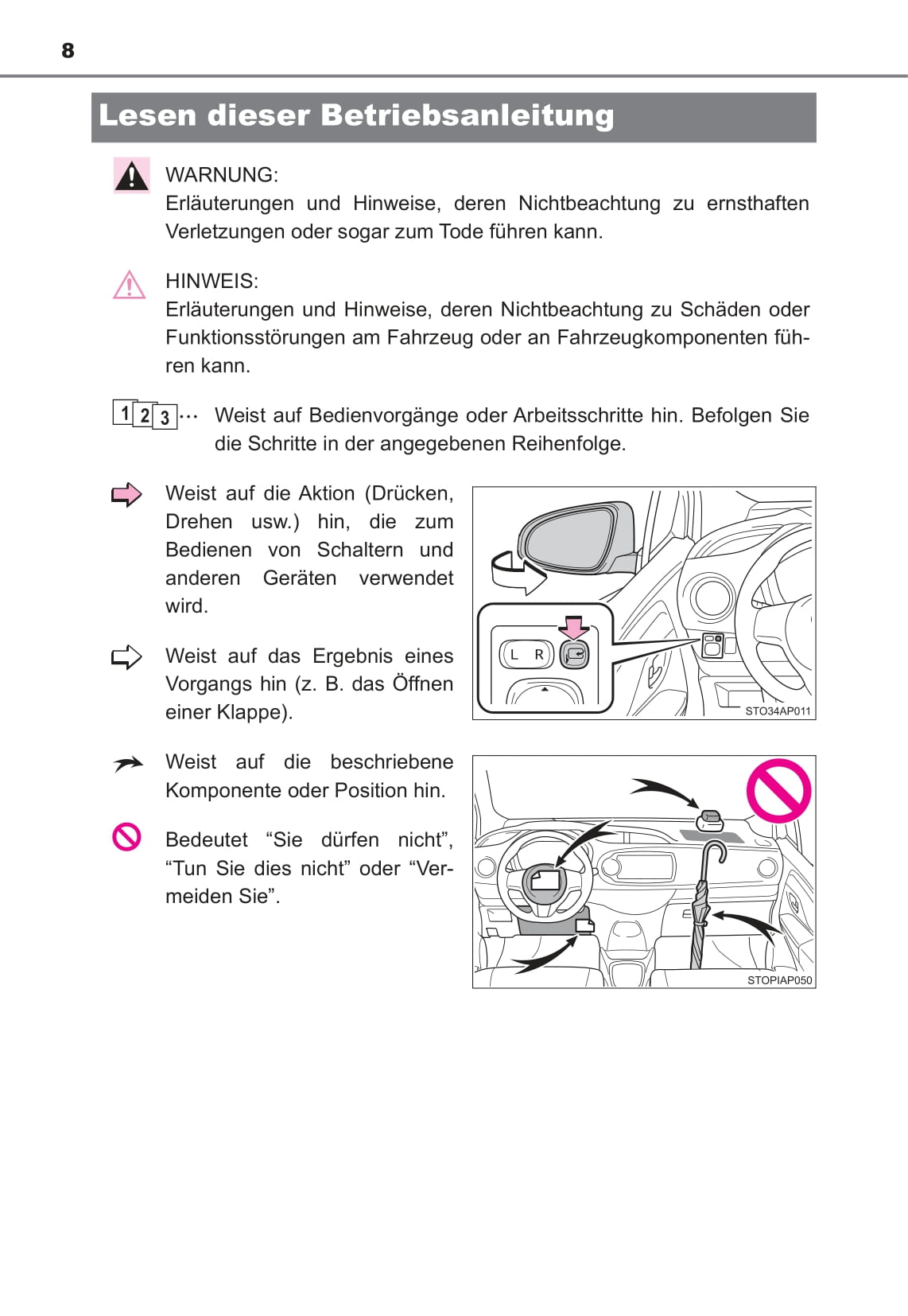 2016-2017 Toyota Yaris Gebruikershandleiding | Duits