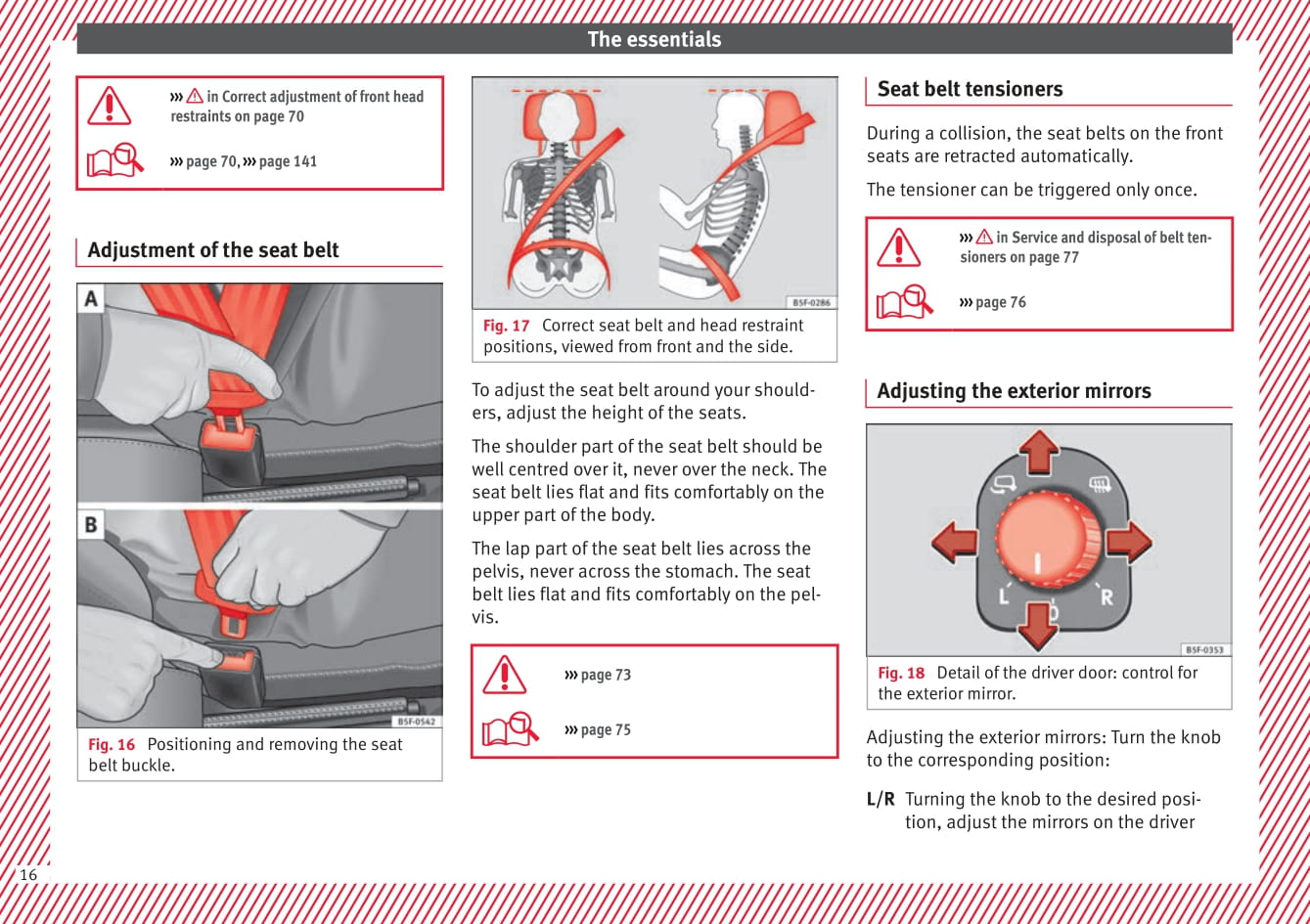 2013-2017 Seat Leon Owner's Manual | English