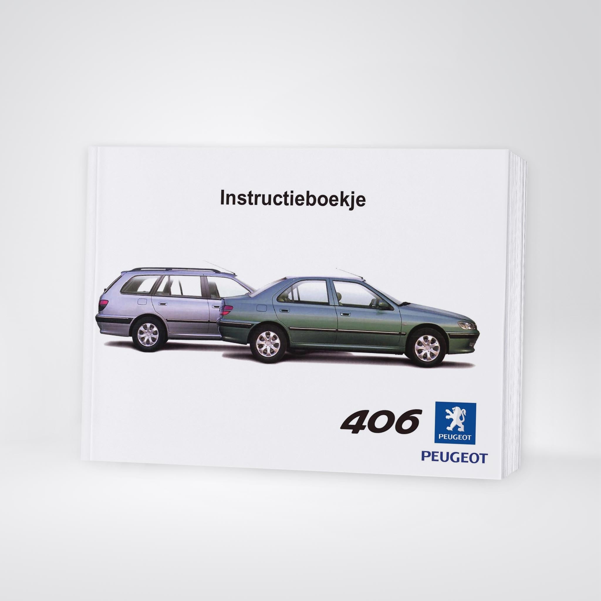 【カタログ】PEUGEOT 406&607 1999-2001 Peugeot 406 Gebruikershandleiding | Nederlands – Car Manuals