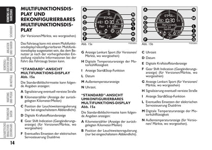 2009-2010 Fiat 500 Owner's Manual | German