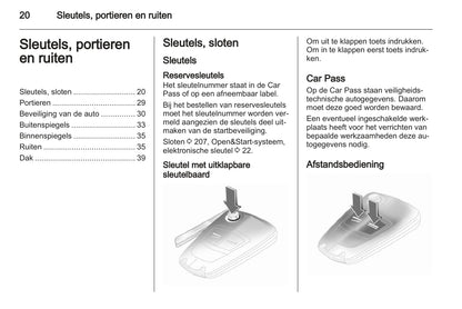 2006-2007 Opel Astra TwinTop Owner's Manual | Dutch