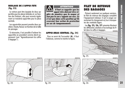 2005-2011 Alfa Romeo 147 GTA Owner's Manual | French