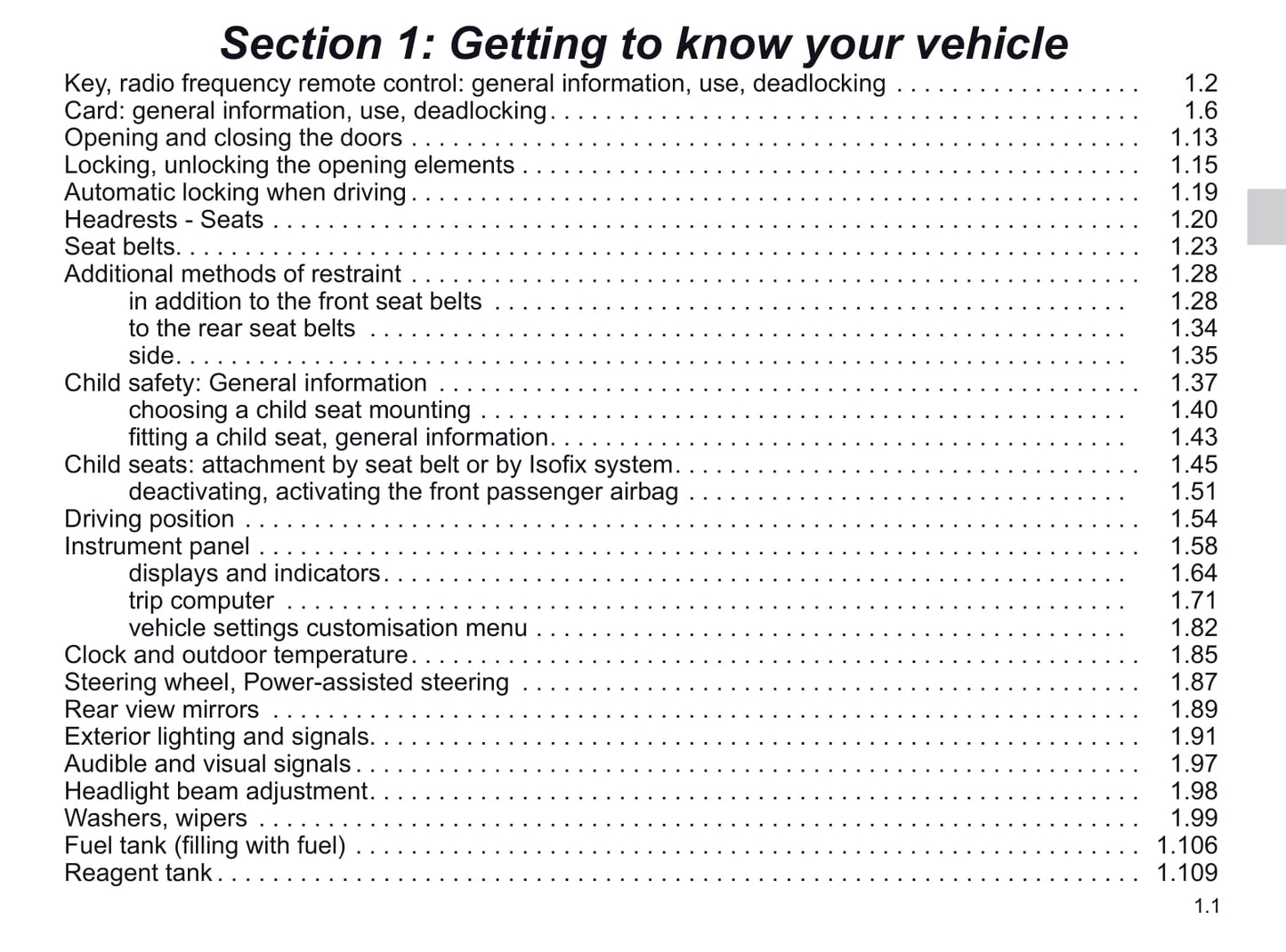 2020-2021 Renault Captur Owner's Manual | English