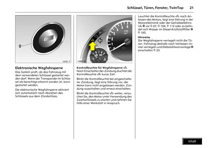 2008-2010 Opel Tigra Twin Top Owner's Manual | German