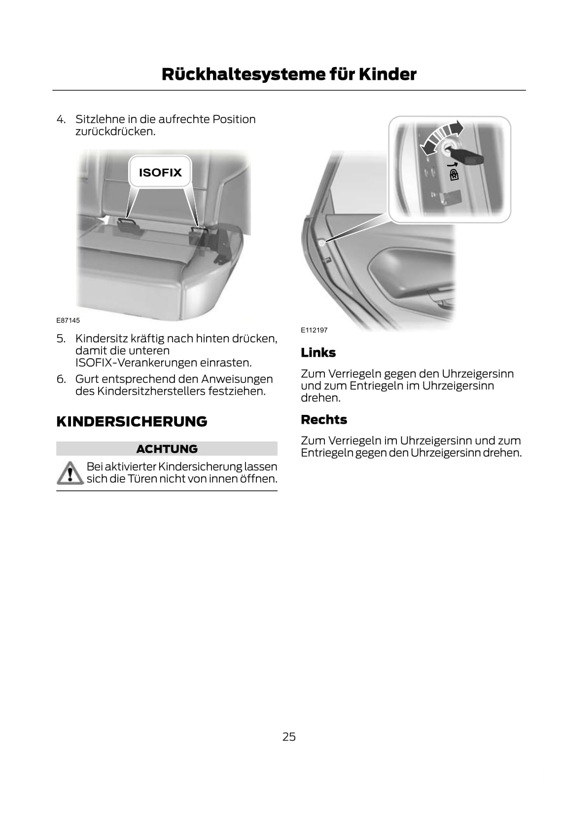 Ford Fiesta Ford Mondeo Mk3 Isofix 2012 Ford Fiesta Owner's Manual