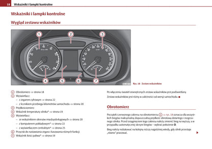 2009-2010 Skoda Roomster Owner's Manual | Polish