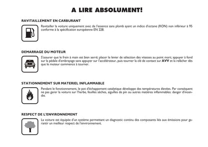 2008-2010 Abarth Grande Punto Bedienungsanleitung | Französisch