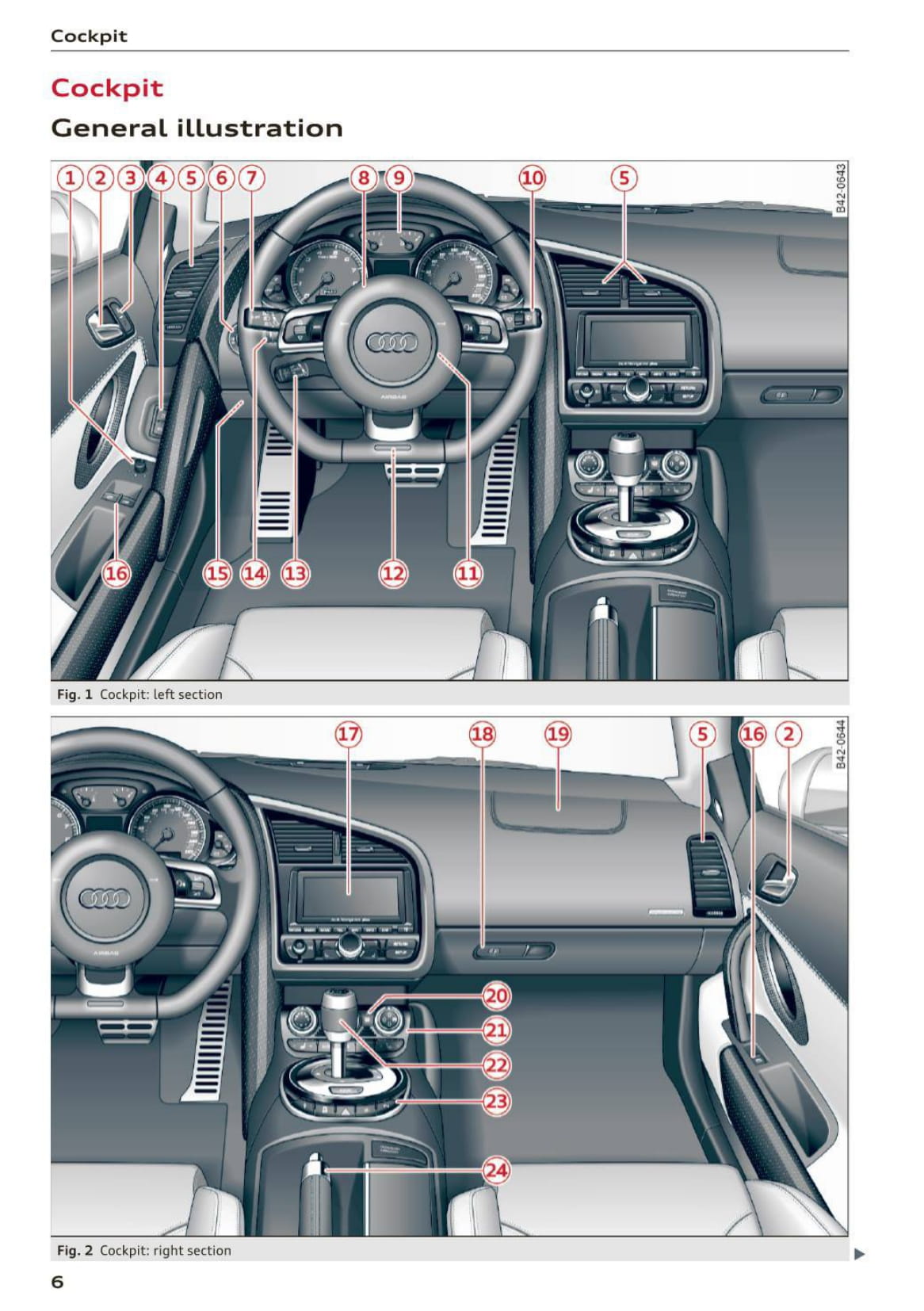 2012-2015 Audi R8 Bedienungsanleitung | Englisch