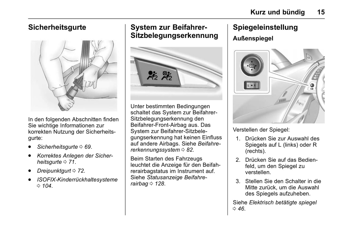 2014-2018 Chevrolet Corvette Owner's Manual | German
