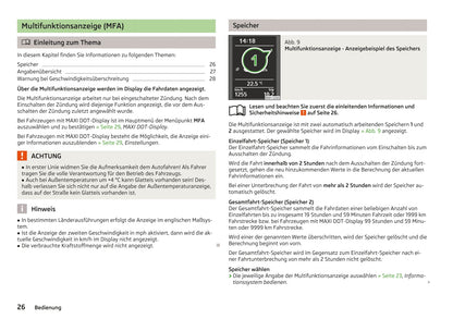 2017-2018 Skoda Rapid Owner's Manual | German