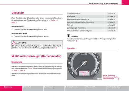 2004-2005 Skoda Fabia Gebruikershandleiding | Duits