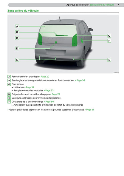 2019-2020 Skoda Citigo Manuel du propriétaire | Français