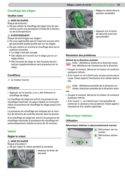 2019-2020 Skoda Citigo-e iV Owner's Manual | French