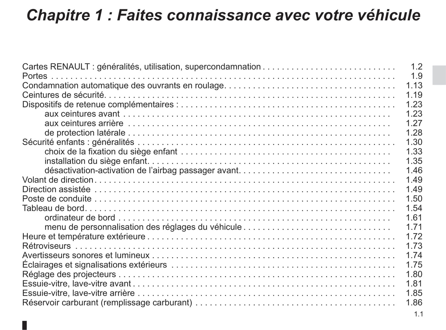 2015-2016 Renault Scénic Bedienungsanleitung | Französisch