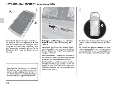 2021-2022 Renault Kangoo Owner's Manual | German