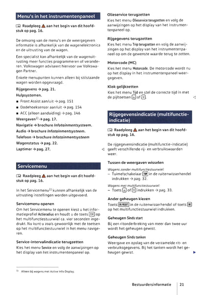 2017-2019 Volkswagen Polo Bedienungsanleitung | Niederländisch