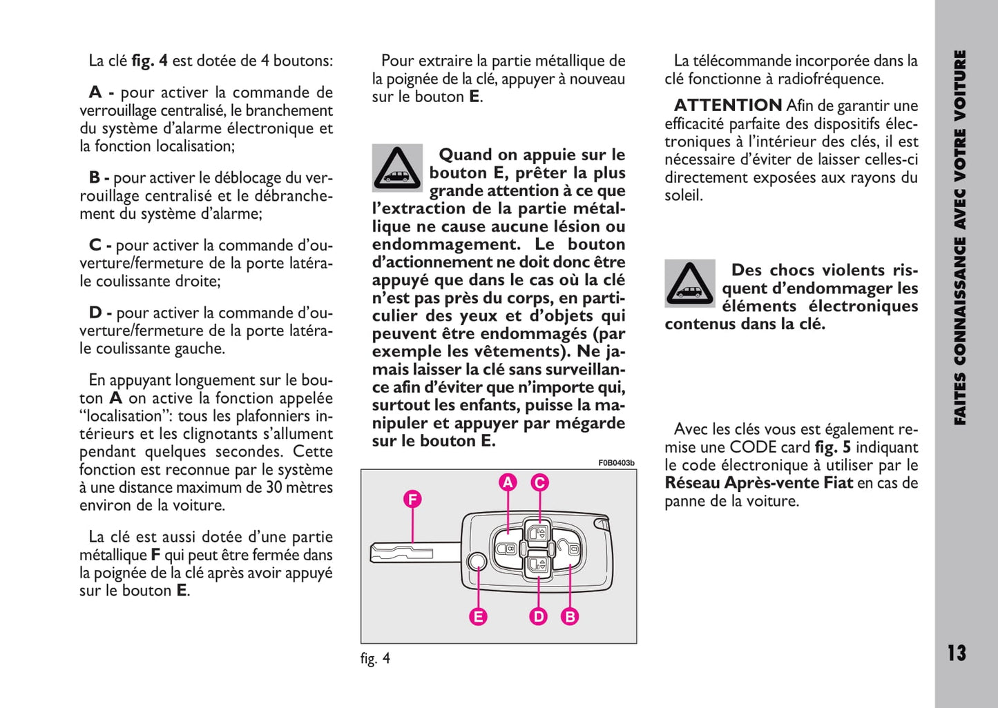2009-2010 Fiat Ulysse Gebruikershandleiding | Frans
