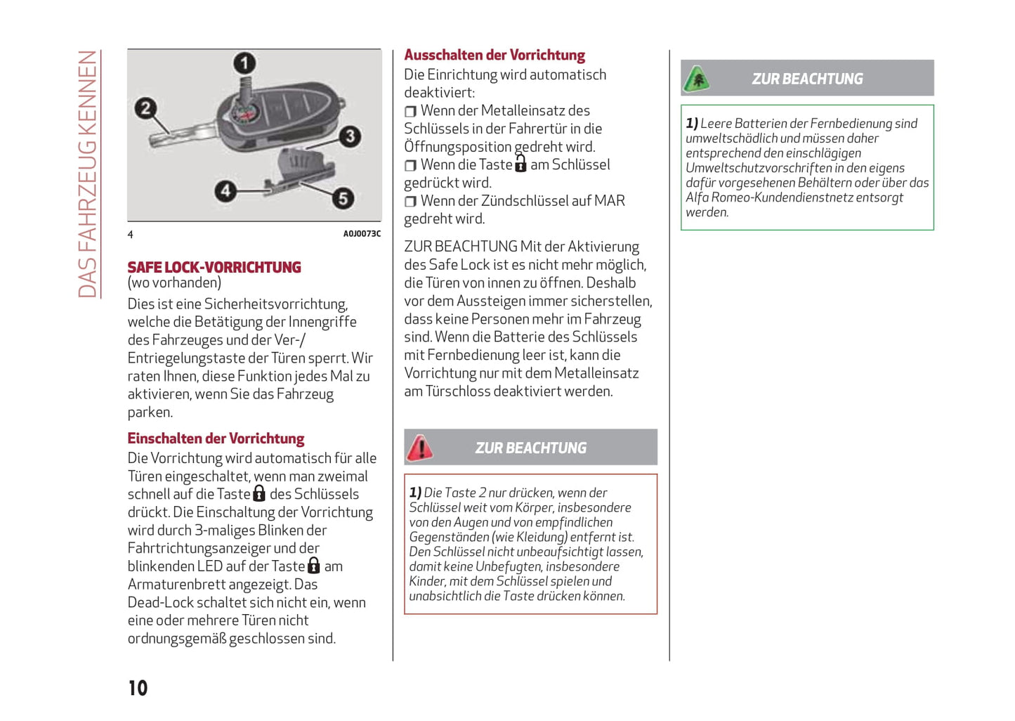 2016-2020 Alfa Romeo MiTo Gebruikershandleiding | Duits