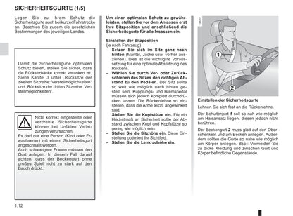 2012-2018 Dacia Lodgy Owner's Manual | German
