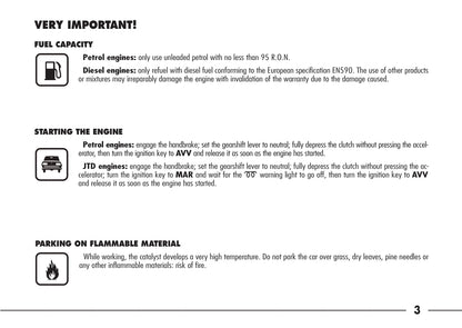 2003-2007 Alfa Romeo 166 Owner's Manual | English