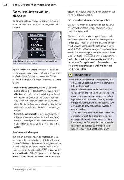 2012-2017 Audi Q5/SQ5 Owner's Manual | Dutch