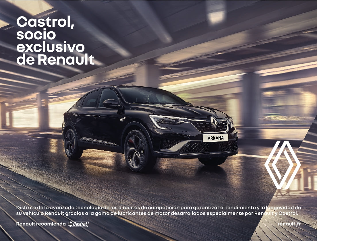 2021-2022 Renault Arkana Bedienungsanleitung | Spanisch