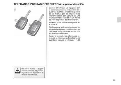 2021-2022 Renault Arkana Bedienungsanleitung | Spanisch