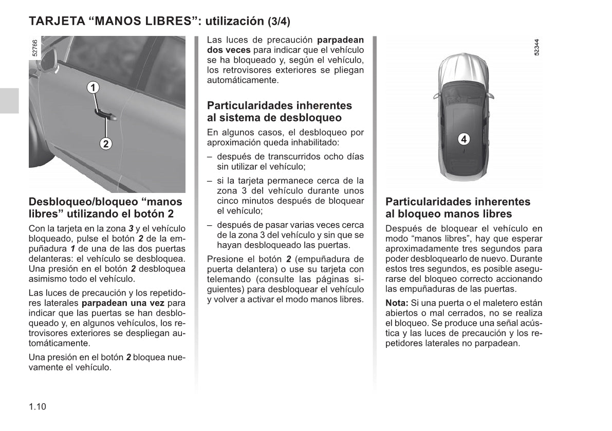 2021-2022 Renault Arkana Gebruikershandleiding | Spaans