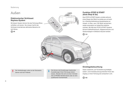 2013-2014 Citroën C4 Aircross Bedienungsanleitung | Deutsch