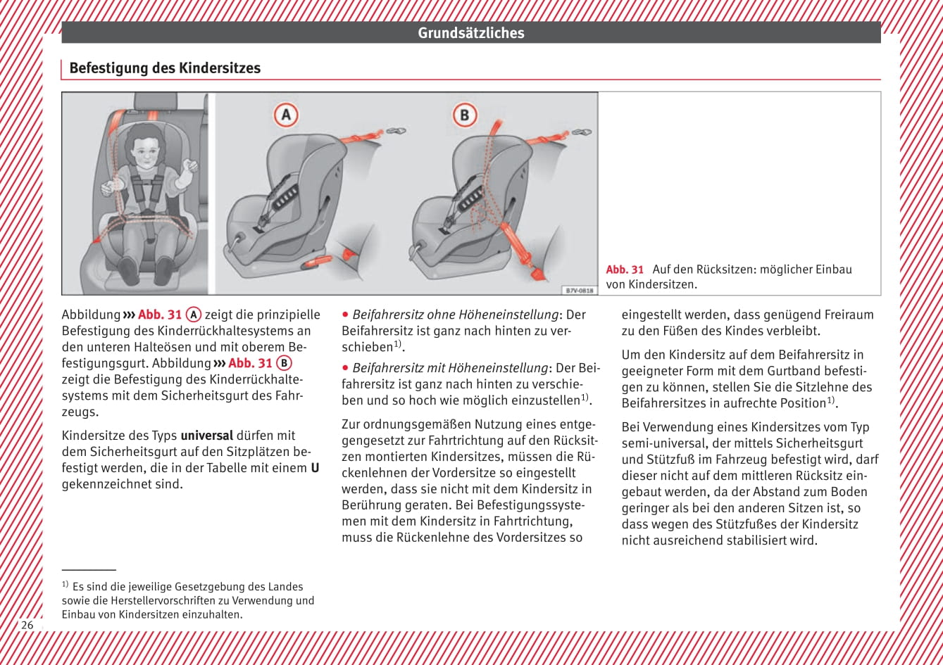 2017-2018 Seat Ateca Owner's Manual | German