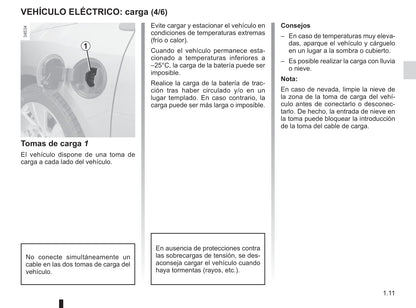 2012-2013 Renault Fluence Z.E. Gebruikershandleiding | Spaans